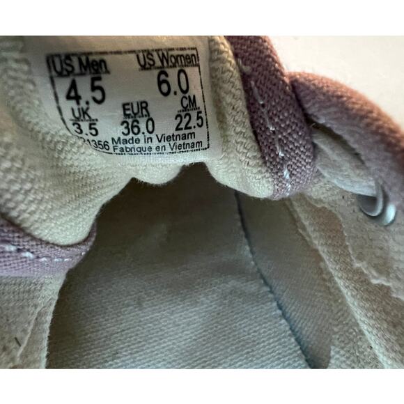 Vans Stackform Keepsake Lilac Flower Shoes Pink Womens 6 - Picture 8 of 8